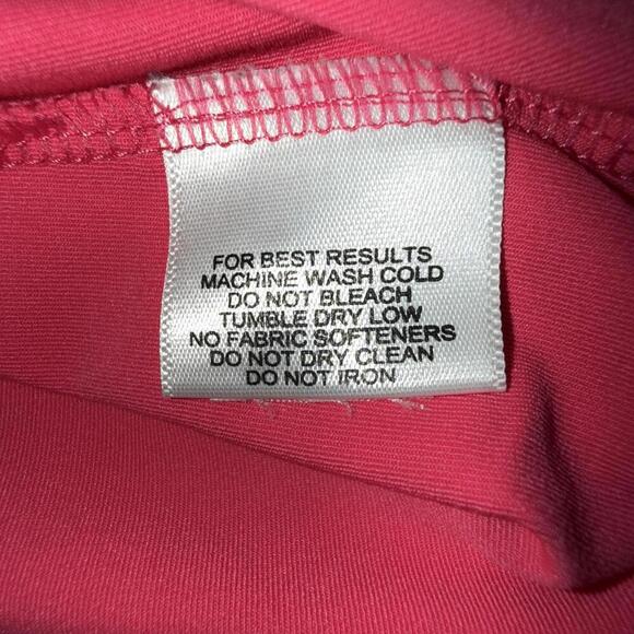 Magnolia Lane Tech Masters Solid Pink Preppy Designer Athletic Polo Golf Shirt - Picture 13 of 15